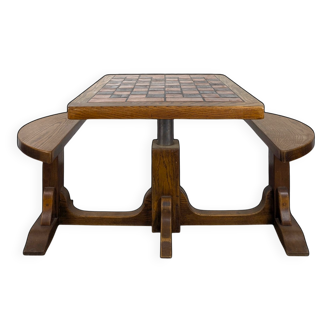 Adjustable top table Valauris by Barrois