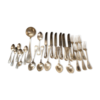 Sandrik Cutlery Set silver metal