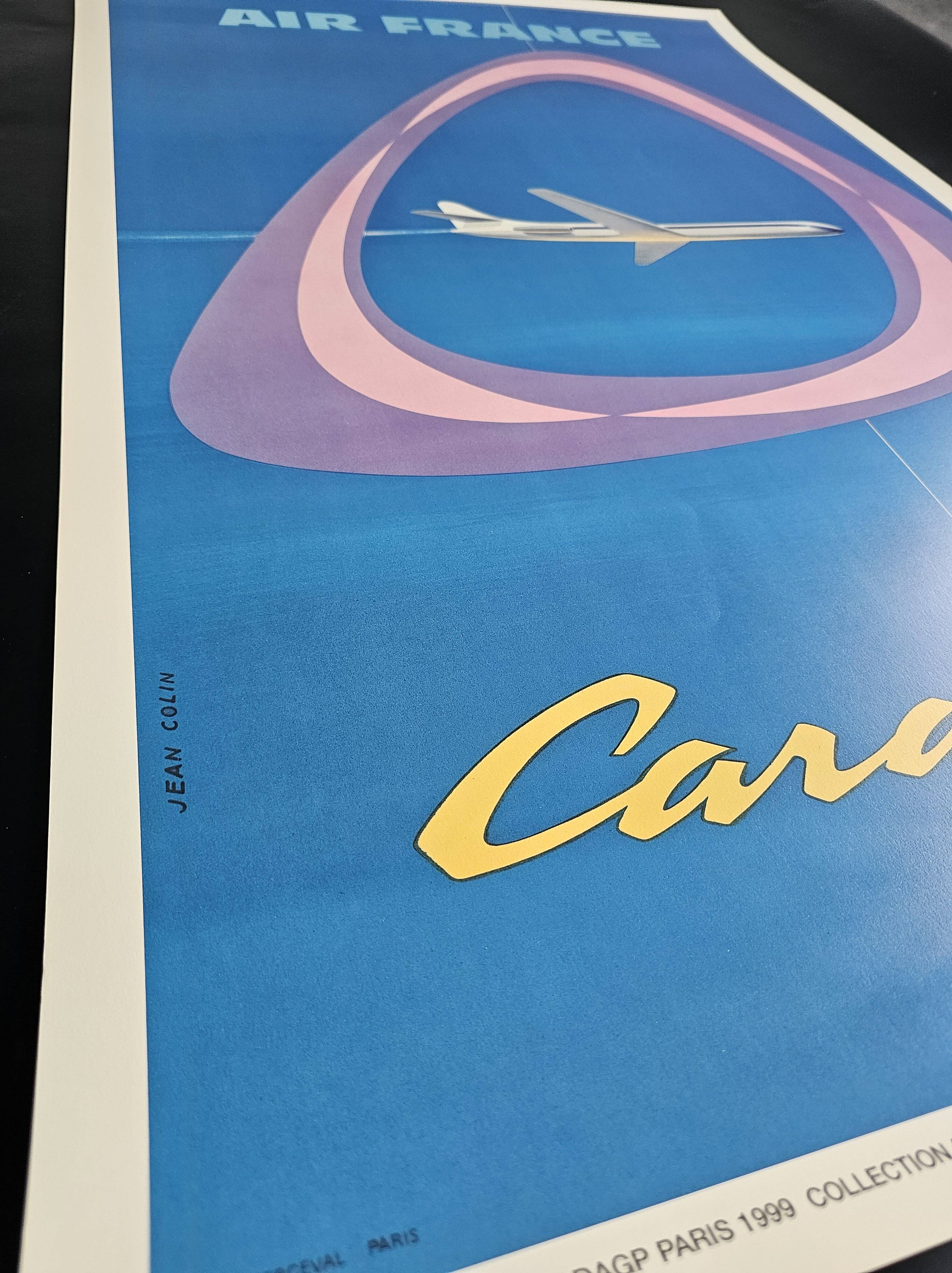 Air france poster - caravelle - jen colin