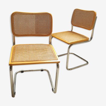 Paire de chaises Marcel Breuer cesca