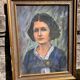 Pastel portrait painting