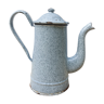 Cafetière émaillée grise