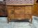 Transitional style inlaid chest of drawers