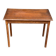 Vintage rectangular side table in solid oak from the 1920s.