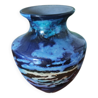 Vase Jean-Noël Bouillet – Pièce Unique Signée – Collection "Les Sidérales"