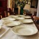 Lot 10 hollow plates Digoin Sarreguemines Faïence hatch