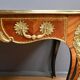 Regency style marquetry desk in precious woods – Late 19th century