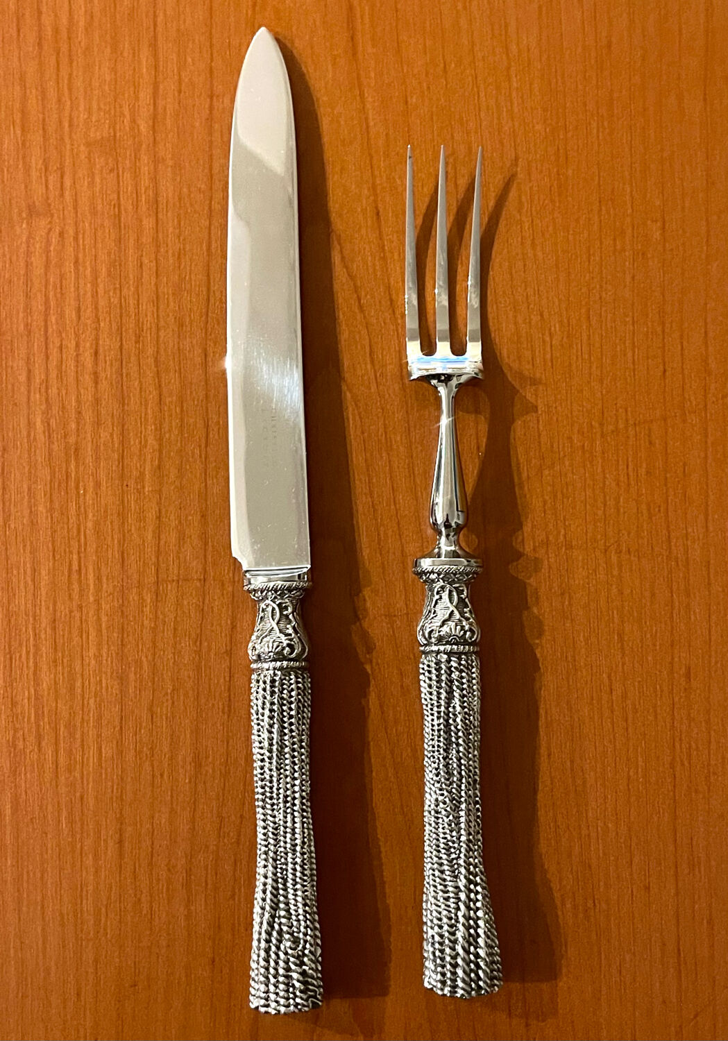 Christofle and Christian Lacroix, service cutlery.