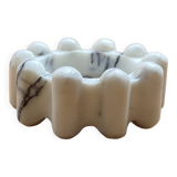 Calacata viola marble pocket tray