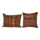 Set of 2 vintage kilim cushion covers 46x51 cm