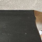 Large console in blackened wood