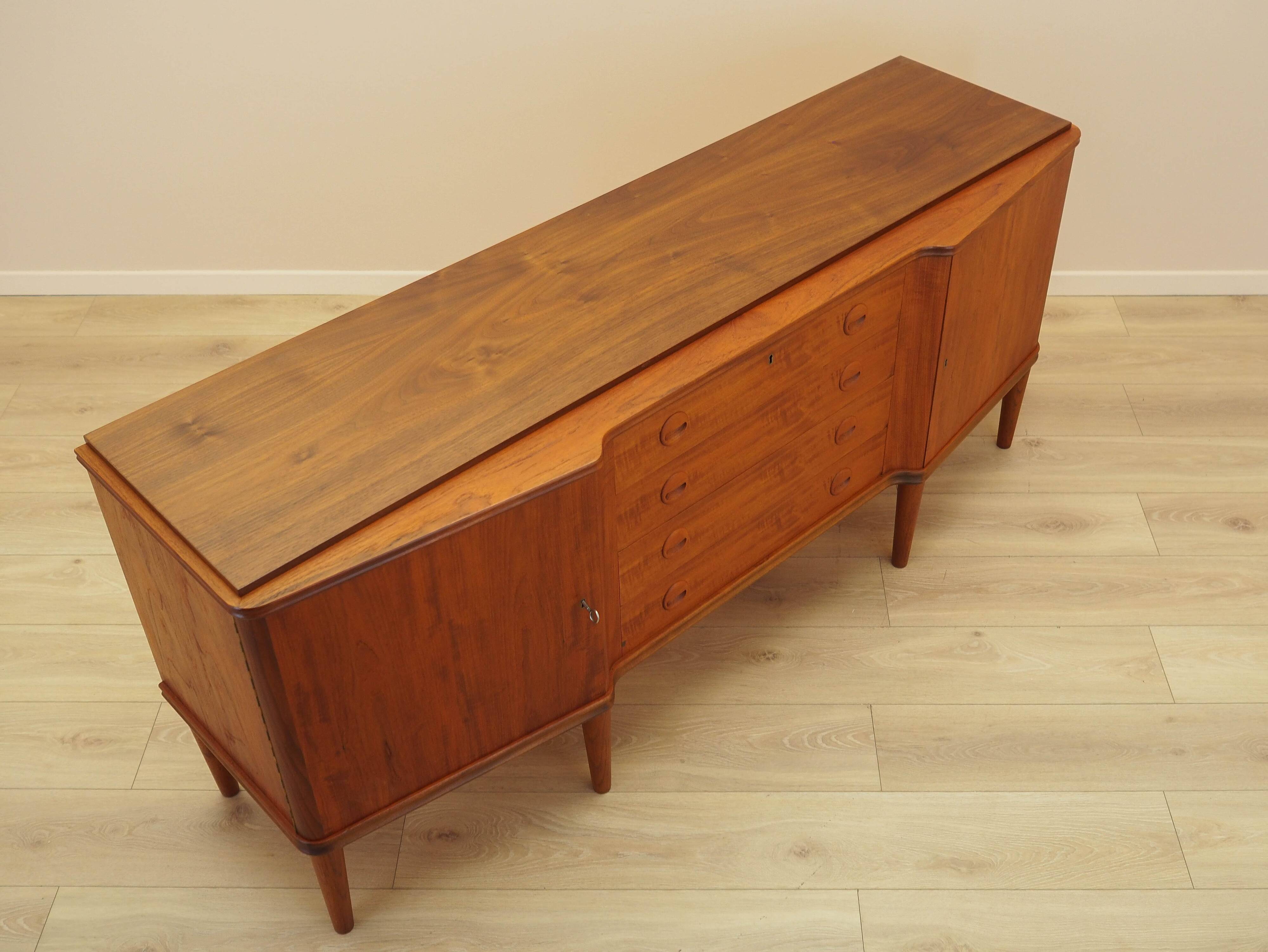 Teak sideboard, Danish design, 1960s, made in Denmark