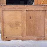 Industrial wood storage cabinet