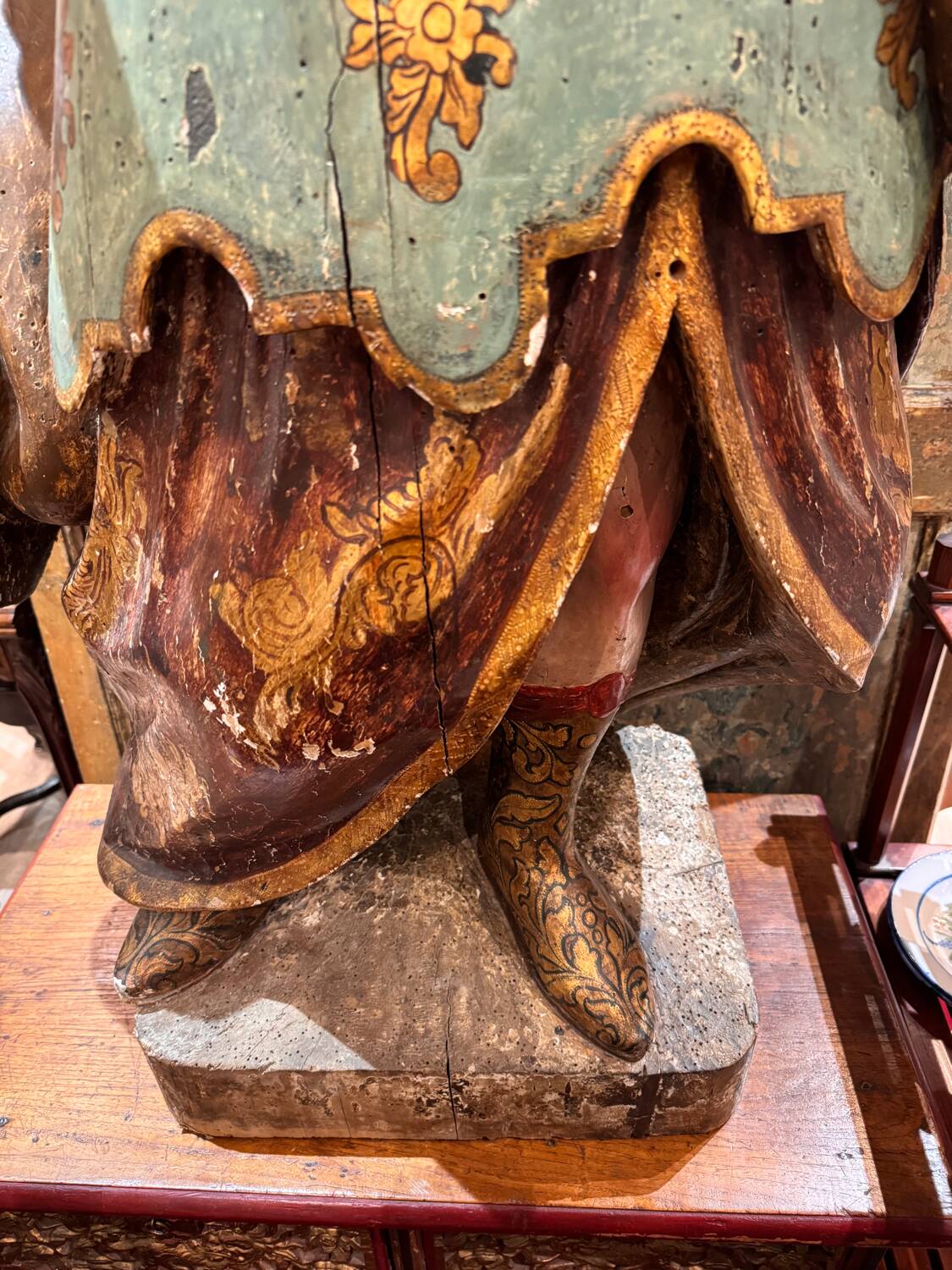 Sculpture en bois Saint Martyr, XVIIIème s.