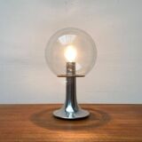 Vintage 1970s space globe table lamp