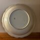 Green Limoges porcelain serving dish with gilt trim
