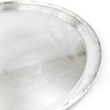 Louis XVI-style silver metal serving tray