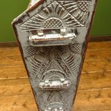 Gustavian painted shelves