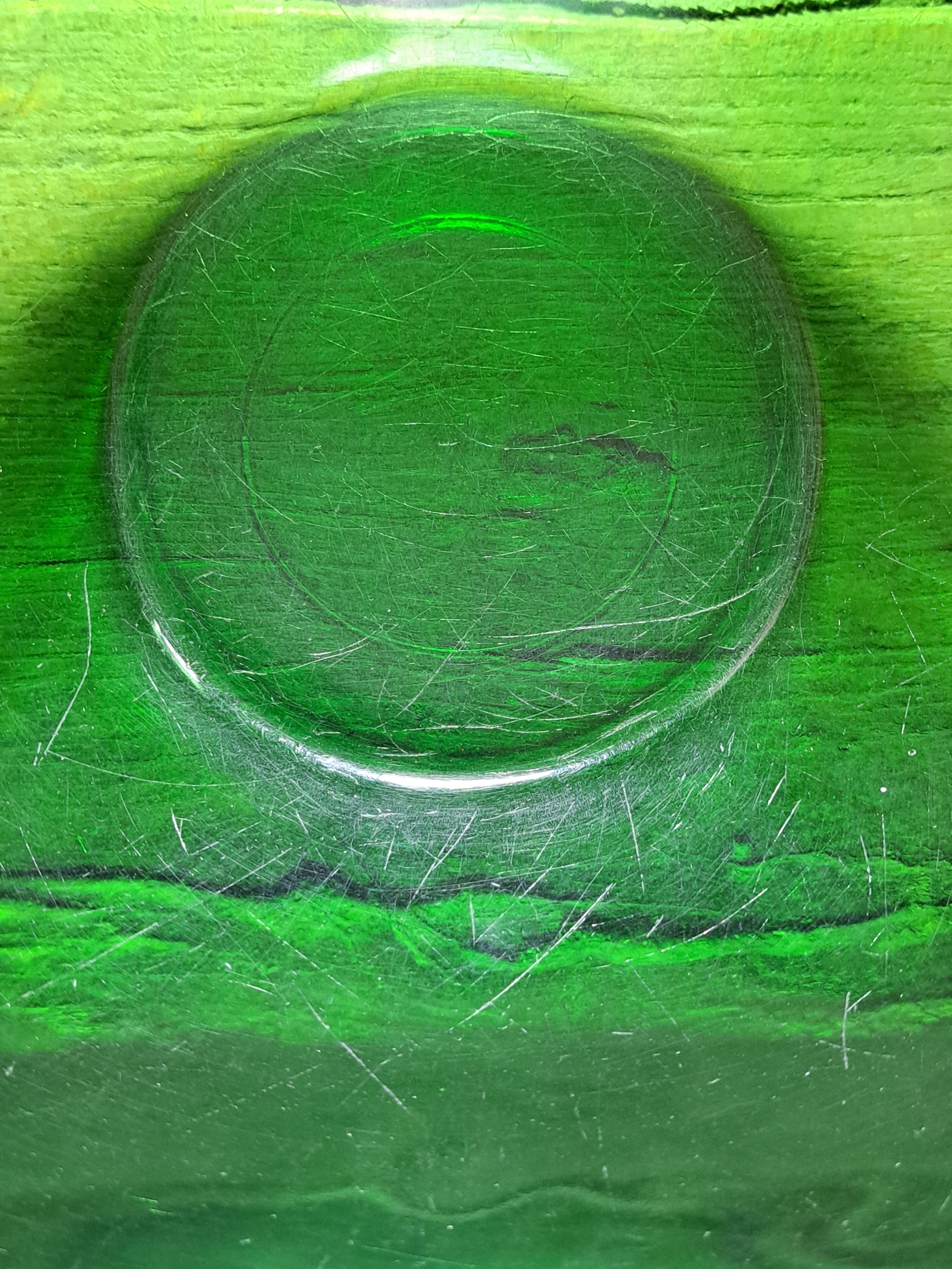 Vintage square vereco salad bowl