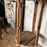 Rattan saddle