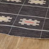 Tapis vintage suedois en laine "Rolakan" 1960