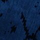 7x10 Midnight Blue Anatolian Wool Vintage Carpet, 204x296 Cm