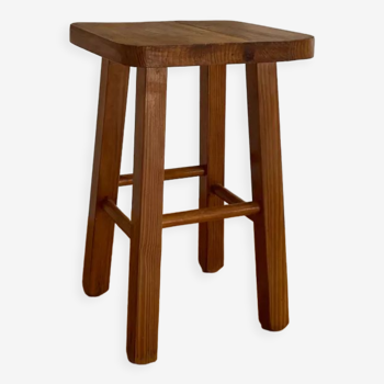 Vintage pine stool