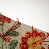 Vintage Turkish rug hand-knotted 44x95 cm