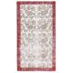1970s Turkish Oushak Handmade Wool Cotton Beige Area Rug 127x235