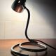 Space-Age chrome spiral desk lamp ⎜ 1980s