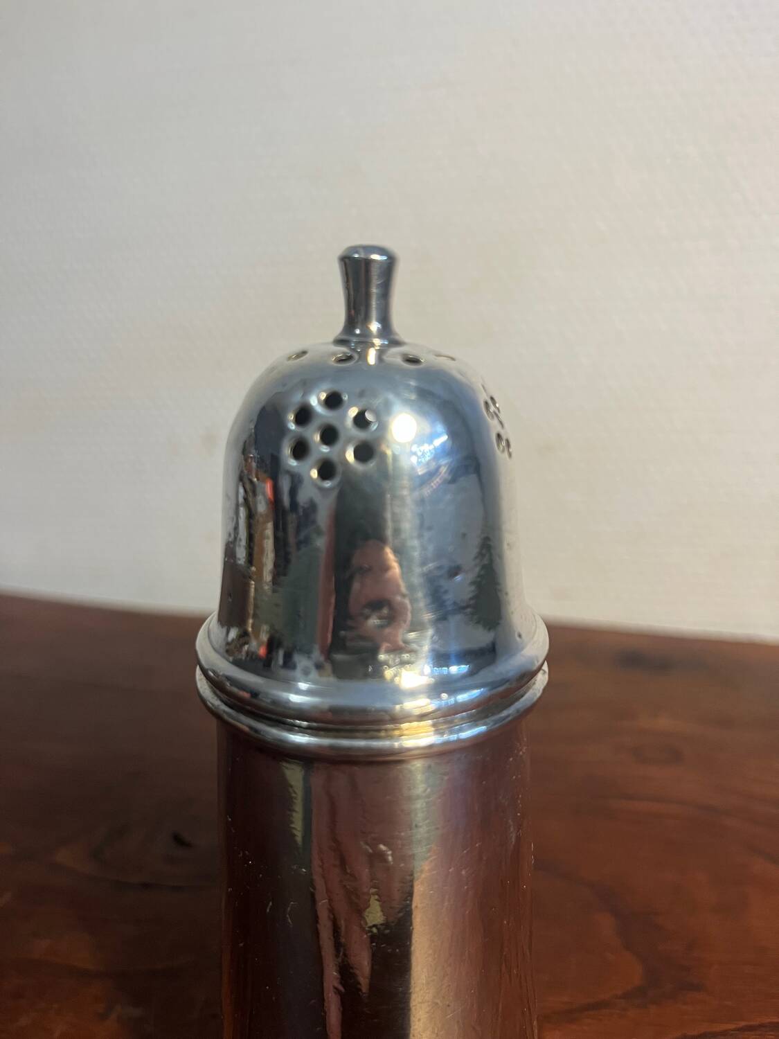 English Mappin and Webb shaker, early 20th century