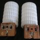 Wall lamps teak - model Philips 60 years