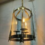 Empire Style 3-Light Bronze Lantern