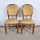 Paire de Chaises en Acajou Blond, Art Déco – 1940