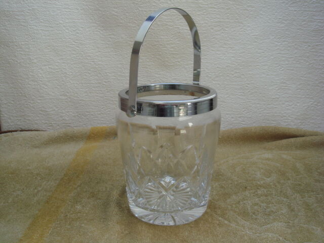 Crystal ice bucket