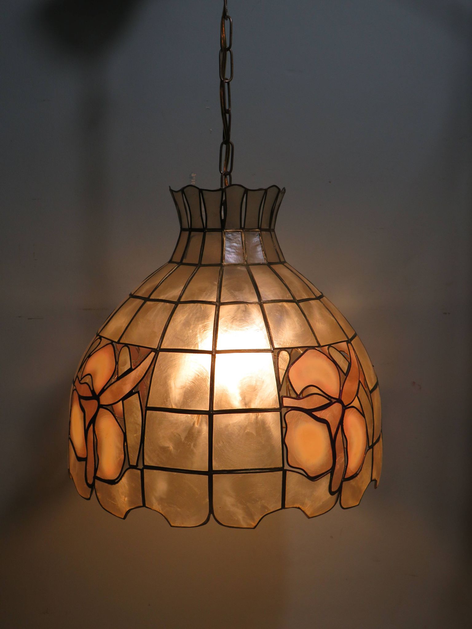 Suspension capiz vintage