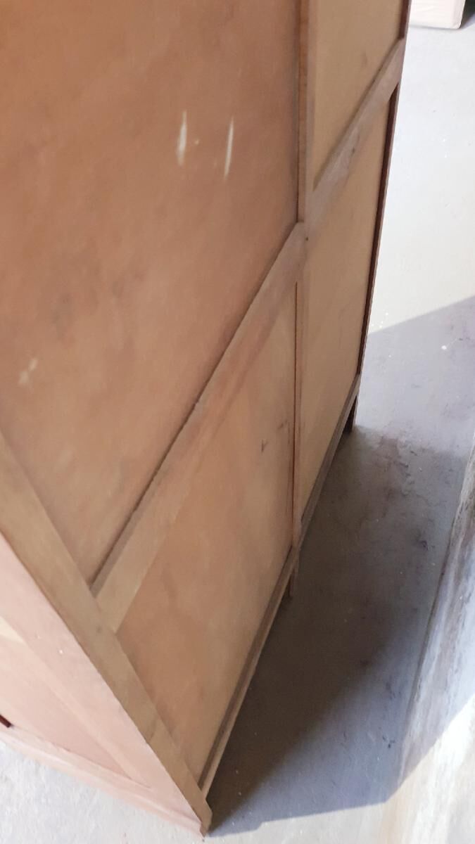 Double curtain binder cabinet