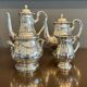 Tea service coffee goldsmith Gallia for Christofle Late nineteenth century