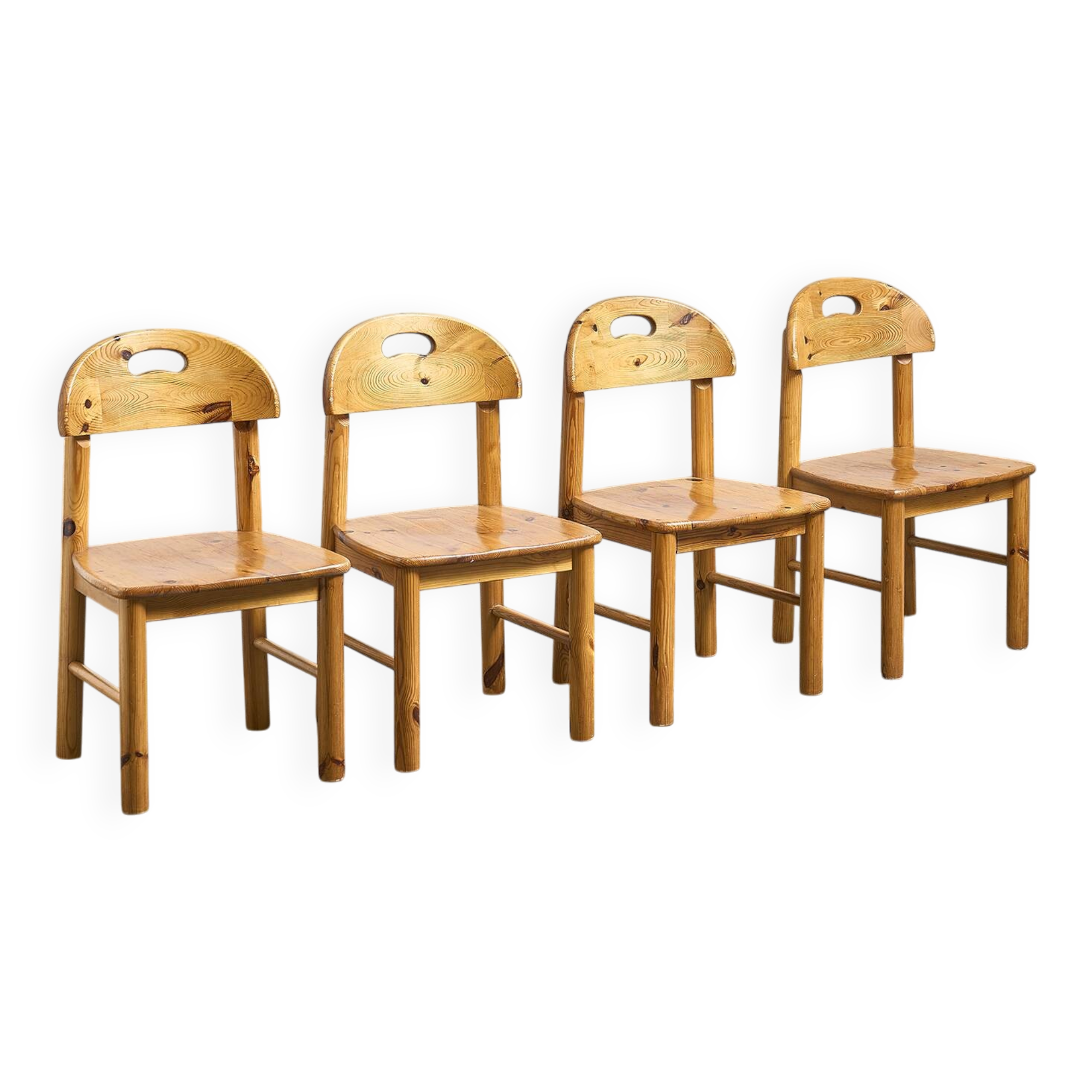 4 chairs in the style of Rainer Daumier