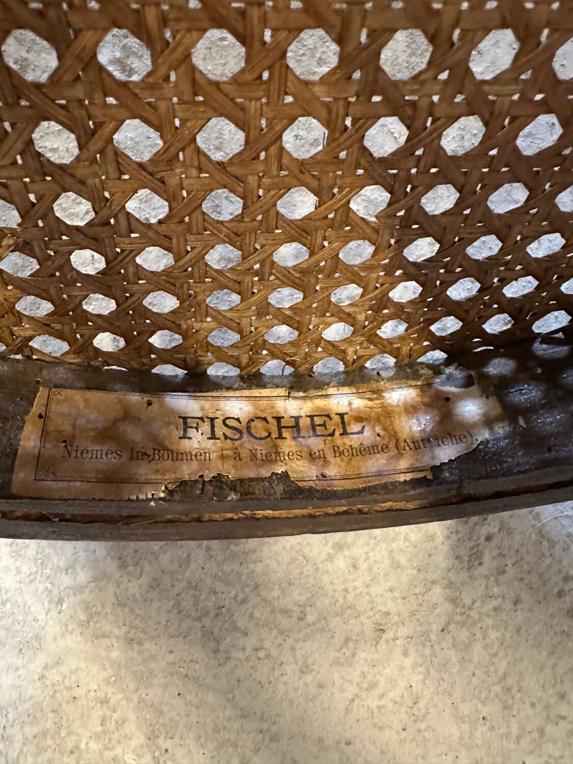 Paire de chaises de bistrot Fischel