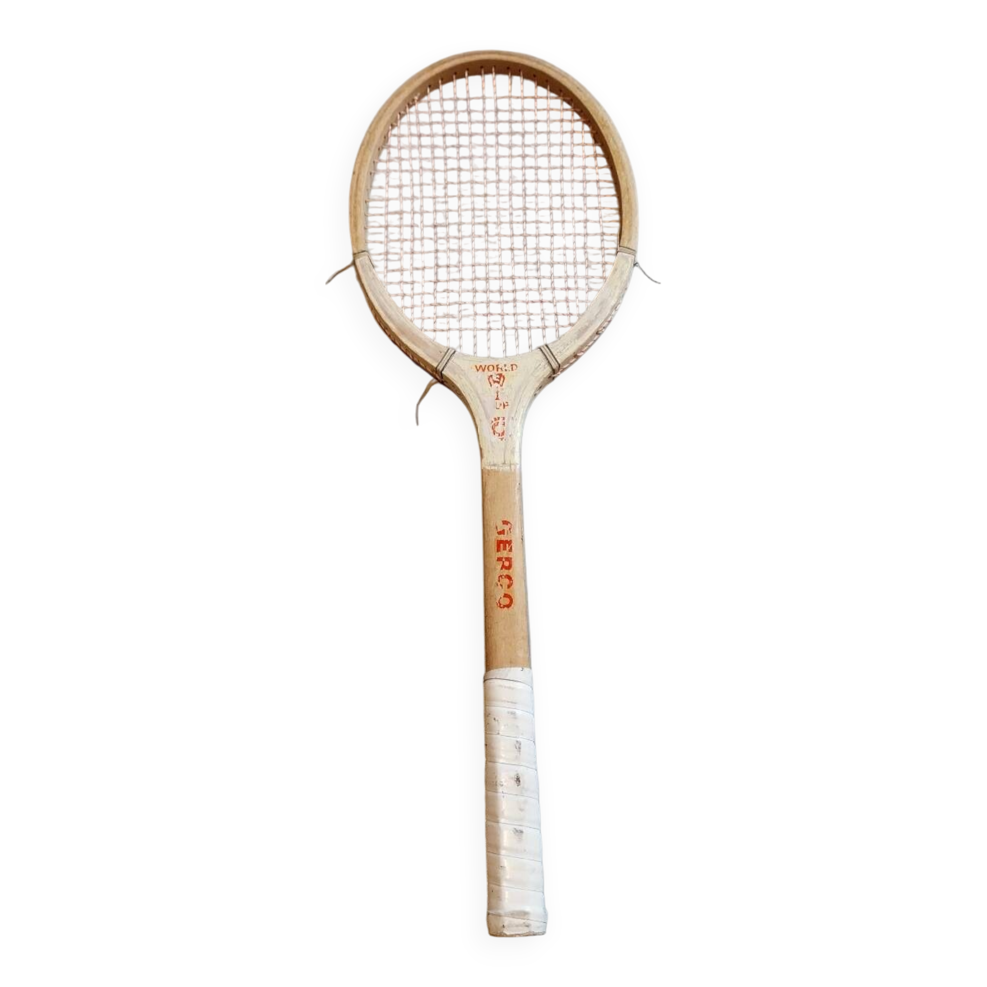 Old tennis racket
