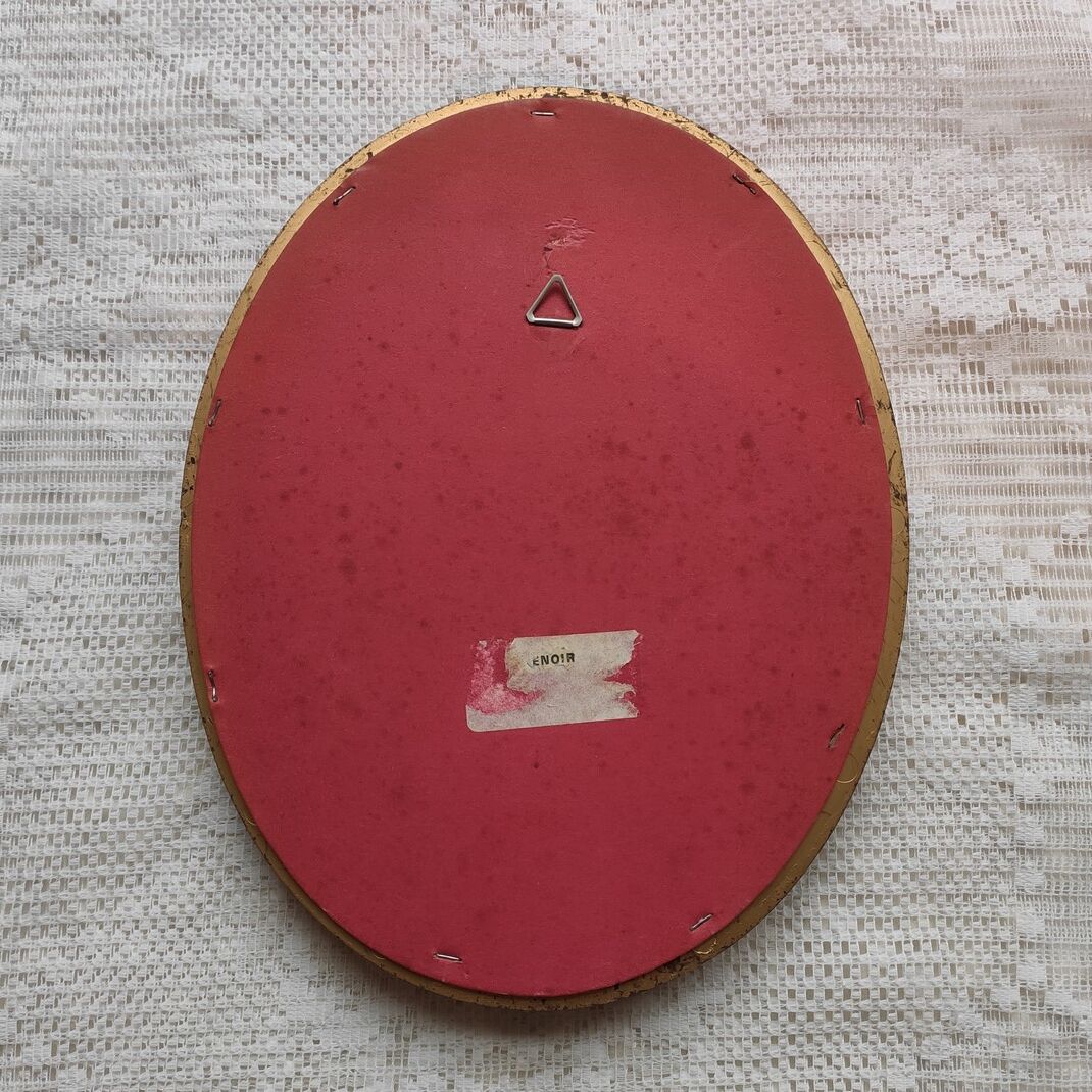 Vintage framed printing