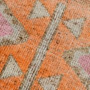 3x11 Shades Of Pink Antique Runner Rug, Handmade Runner Rug, 96x329Cm