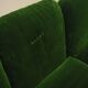 Green velour sofa, Italian design, 1970s, manufacturer: Busnelli, designer