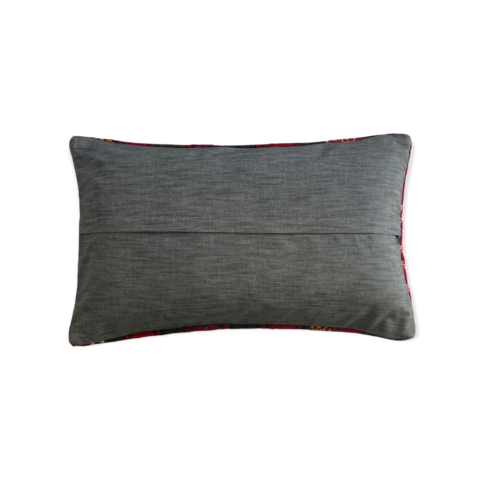 Vintage Turkish Kilim Cushion Cover, 30 x 50 cm