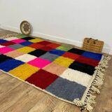 Handcrafted Moroccan Berber Rug 236 X 155