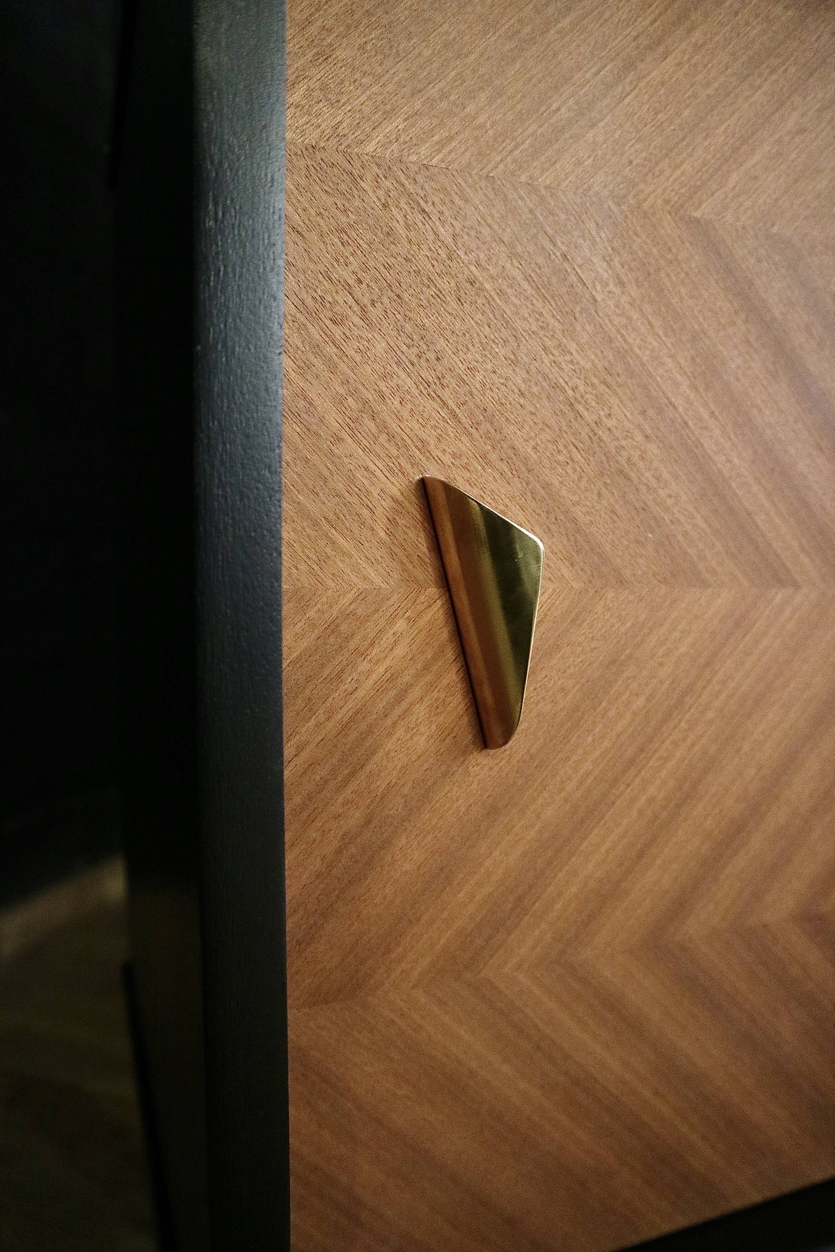 Restored vintage showcase buffet