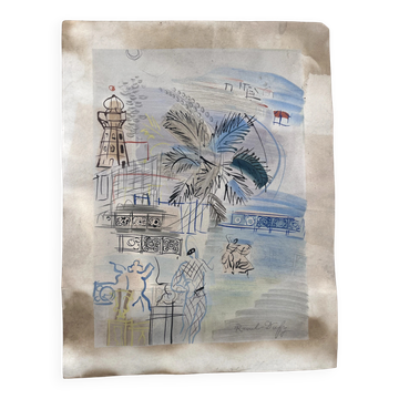 Lithograph by Raoul Dufy