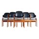 Teak Dining Chairs by Ejvind A. Johansson for Gern Møbelfabrik, Denmark, 1960s, Set of 6