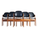 Teak Dining Chairs by Ejvind A. Johansson for Gern Møbelfabrik, Denmark, 1960s, Set of 6